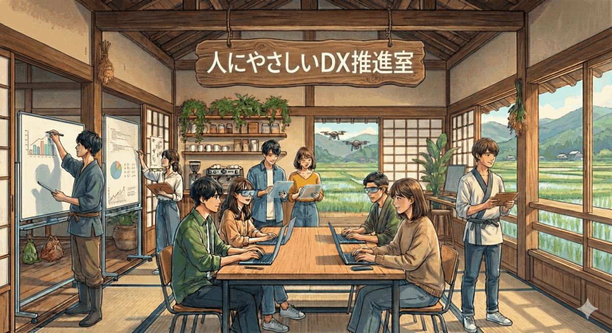 人にやさしいDX推進室を新設しました